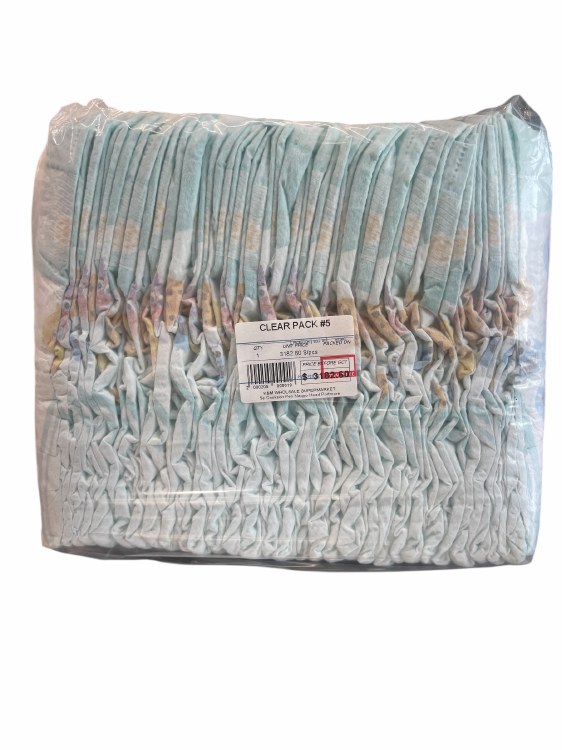 Clear Pack Pampers #5 (39 Pk)