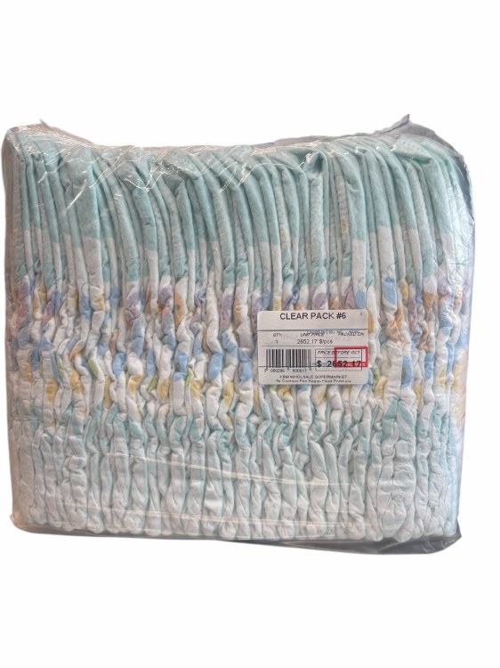 Clear Pack Pampers #6 32pk