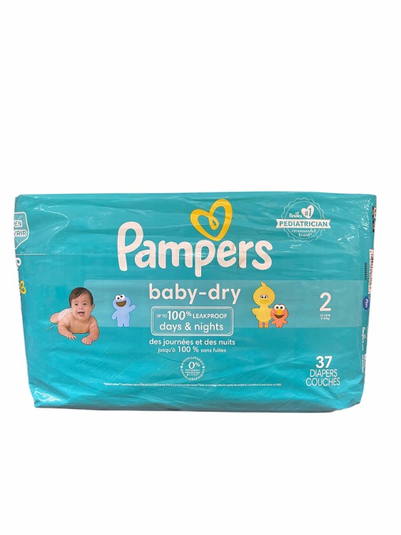 Green Pk Pampers #2 27 Diapers