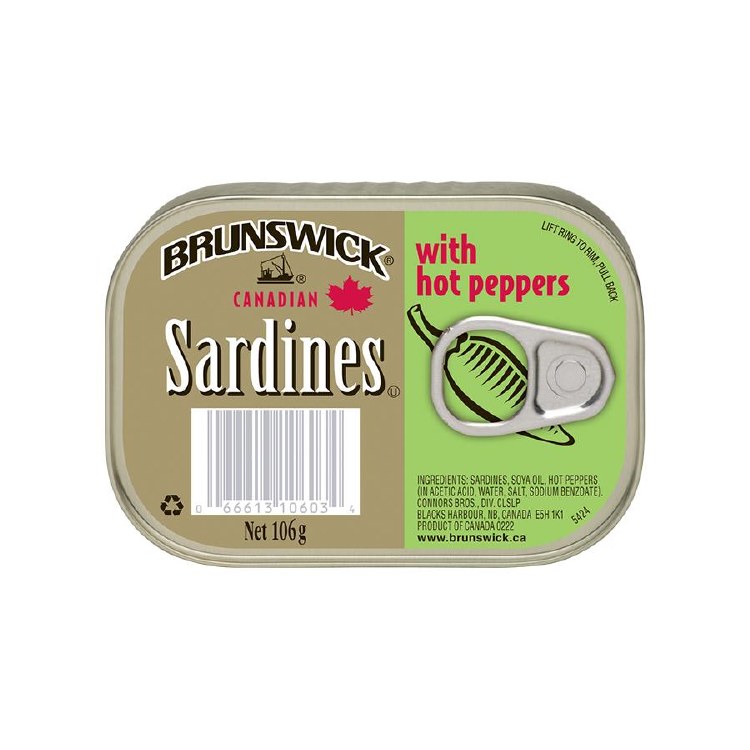 Brunswick Pepper Sardine 106g