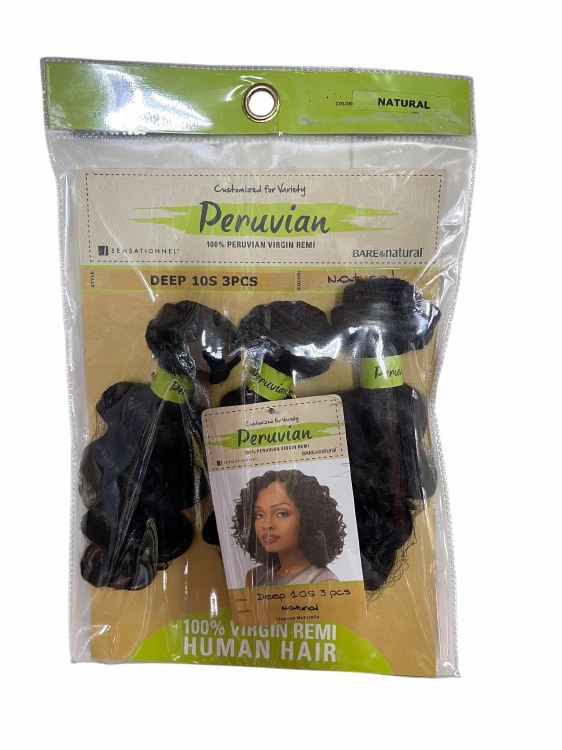 Peruvian Human Hair 10inch