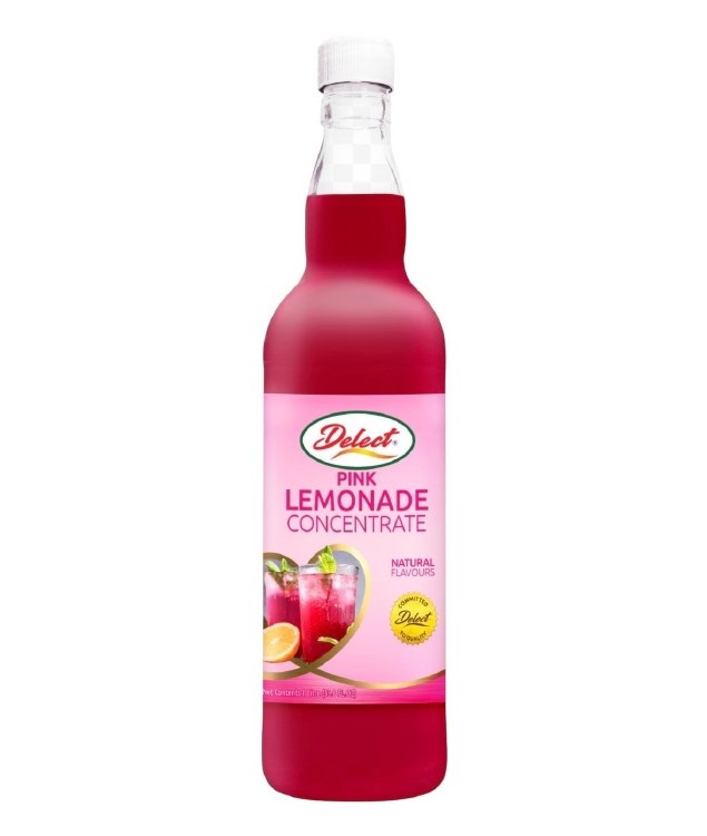 Delect Pink Lemonade 1lt (12c
