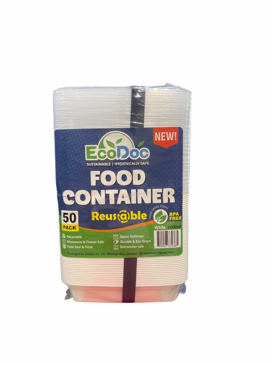 Ecodoc 1000ml White 3x50