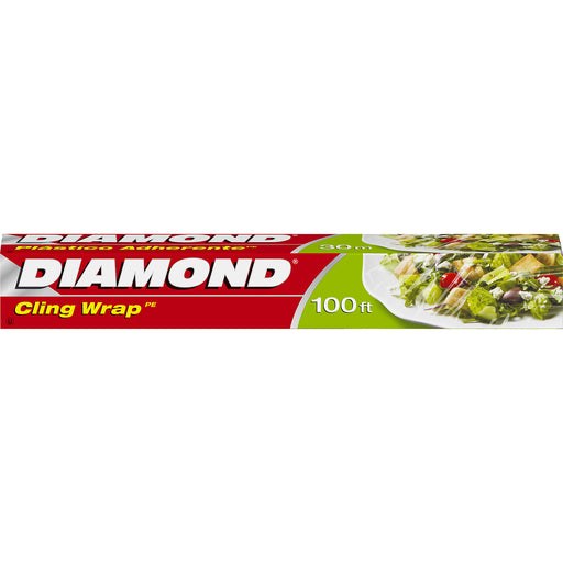Plastic Wrap Diamond 100ft