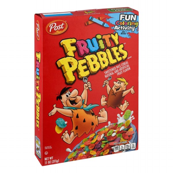 Post Fruity Pebbles 11 Oz 12cs