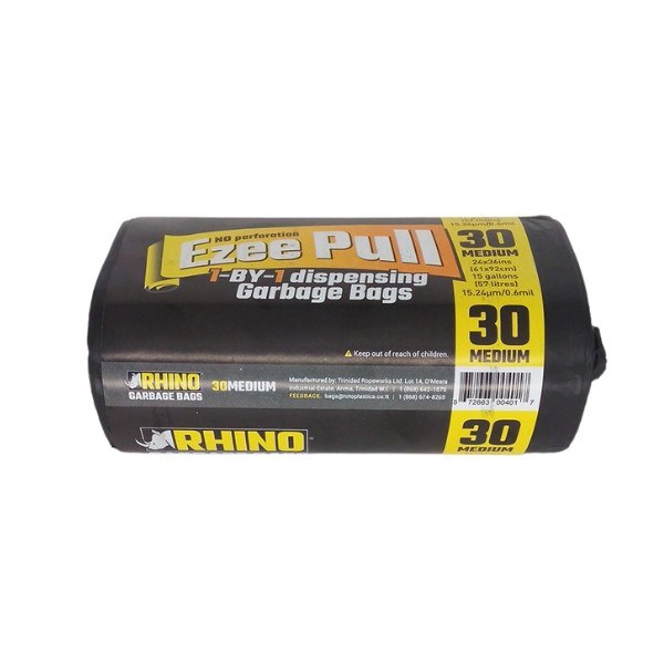Rhino Garbag Bag 30 Med 0.6ml