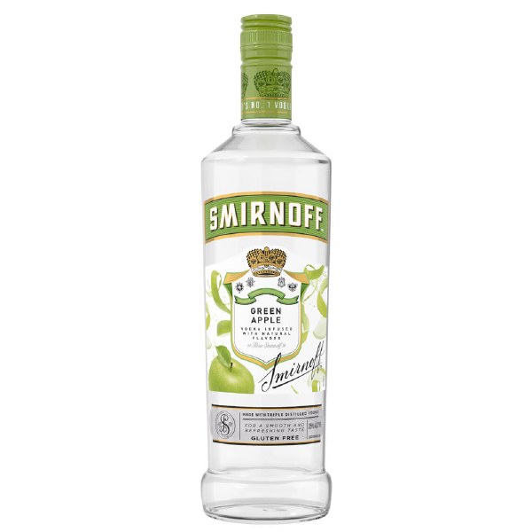 Rum Bar Green Vodka 750ml (12c