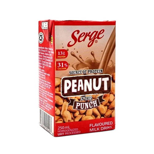 Serge Peanut Punch 250ml(24cs)