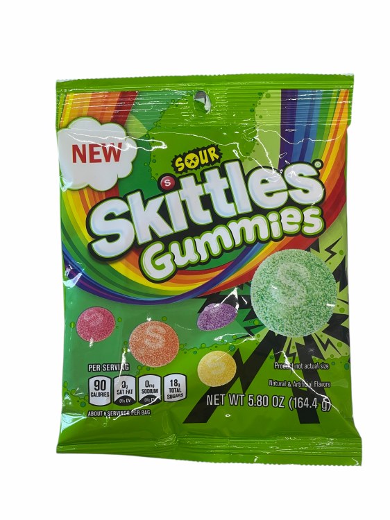 Skittles Sour Gummy 12cs