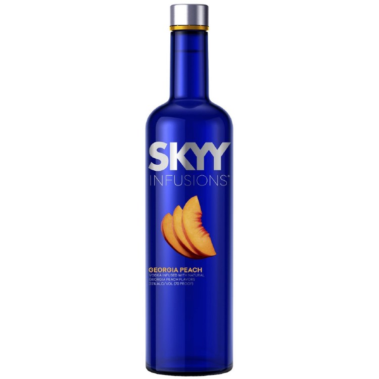 Sky Vodka Peach/rasp 750ml 12c