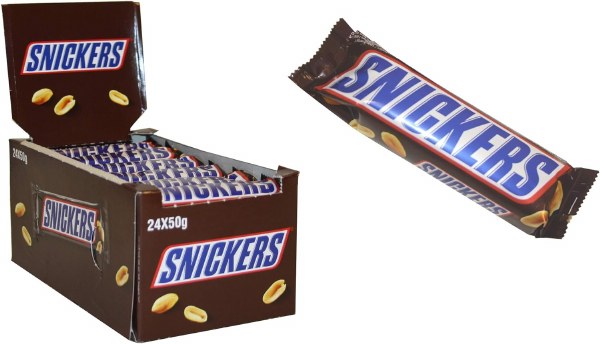 Snicker Bar 50g 24pk (288cs)