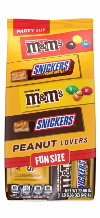 Snickers M&m Peanut Lovers Ast