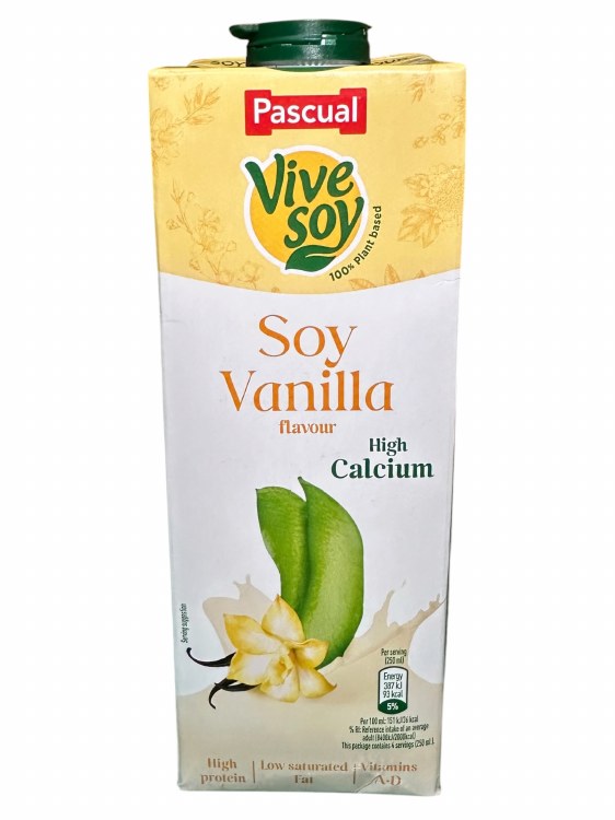 Pascual Vive Soy/vanilla 1lt