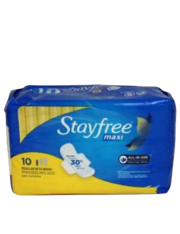 Stay Free Maxi Reg W/less