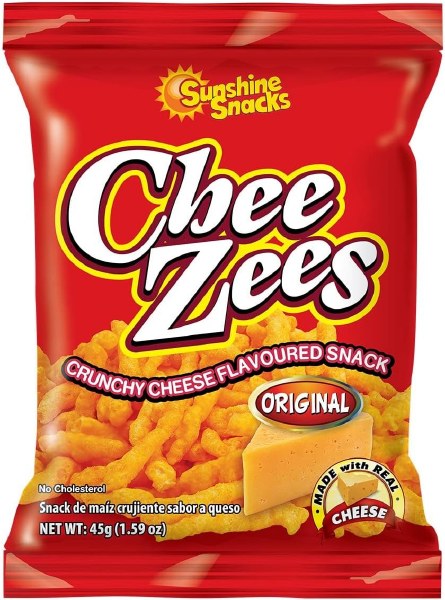 Sunshine Chee Zees 45g 12 Pk