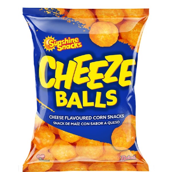 Sunshine Cheese Balls 35g 24cs