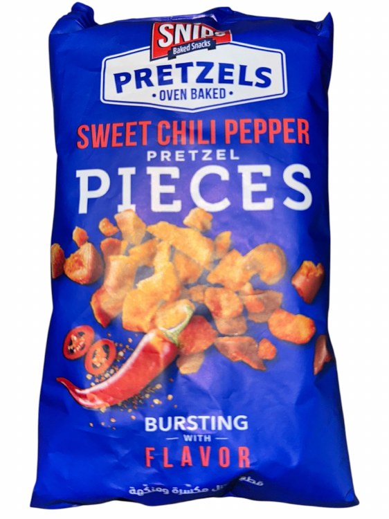 Snip Pretzel S/chil Pieces 60g