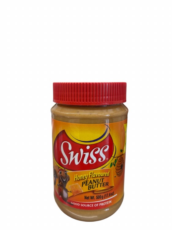 Swiss Peanut Butter 500g 12cs