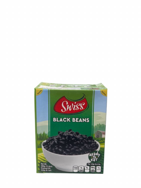 Swiss Black Bean 380g 16cs