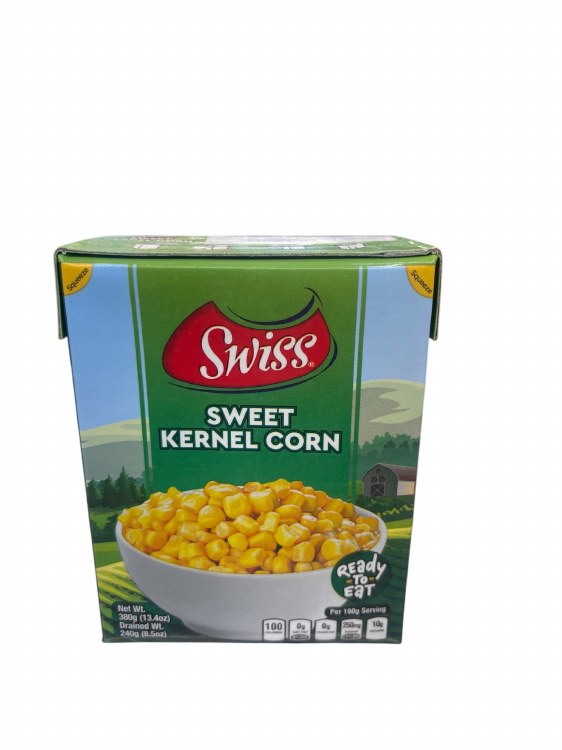 Swiss Sweet Corn 380g 24cs
