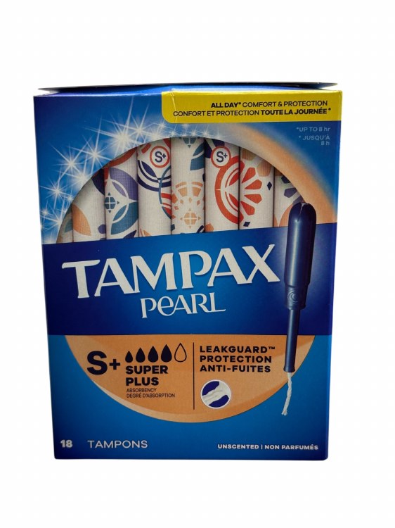 Tampax Pearl Super+ 12x18