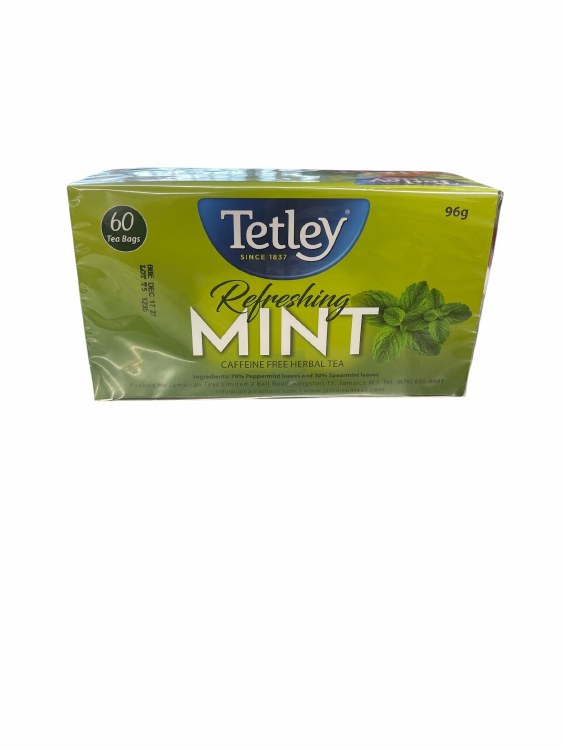 Tetley Refreshing Mint 60pk 9c