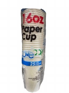 Hot Cup 16 Oz  Covebay(20cs)
