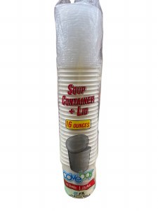 Hot Cup 16 Oz  With Lids