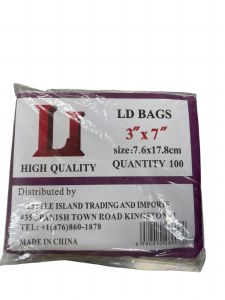 Bag 3x7 Clear (150cs)