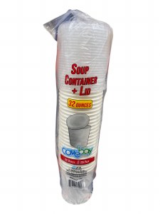 Hot Cup 32 Oz Covebay  (20cs)