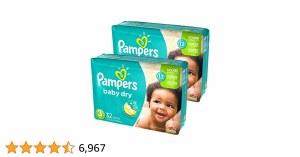 Green Pk Pamper #3 32pk/4cs