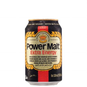 Powermalt 330ml Can 24cs