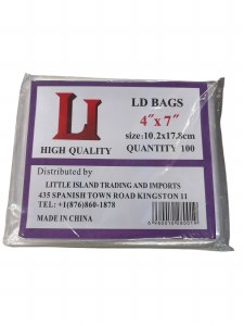 Bag 4x7 Clear (120cs)