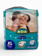 Ada Baby Diaper 20pk Xl (10cs