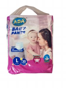 Ada Pull Ups Lrg 20pk (10cs)