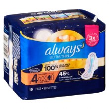 Always Ultra Overnight16pk S.4