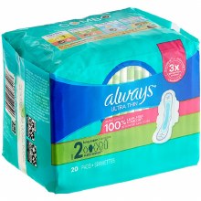 Always Ultra Thin 20pk 12cs