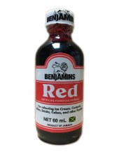Benjamins Red Colouring 60ml
