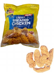 Crispy Breaded Chicken 8cs