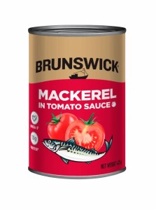 Brunswick Mackerel 155gm 50cs)