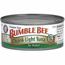 Bumble Bee Chunktuna  Water/oi