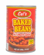 Cals Bake Bean 300g 10 Oz 48cs
