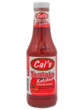 Cals Glass Ketchup 340ml