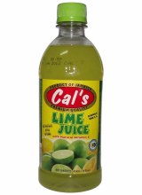 Cals Lime Juice 454ml (24cs)