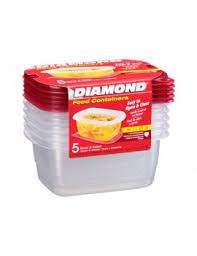 Diamond Deep Dish 64oz Cont