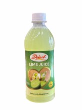 Delect Lime Juice 473ml 24cs