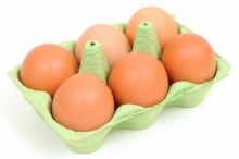 Eggs 1/2 Doz  (60cs)