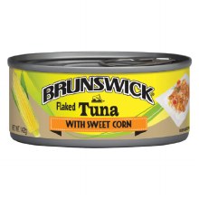 Bruns Flake Tuna Corn 142g