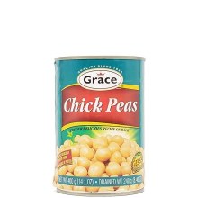 Grace Chick Peas Tin 400g