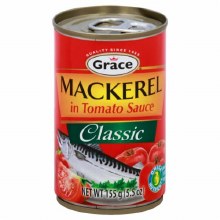 Grace Mackerel 5.5oz Asst 100c
